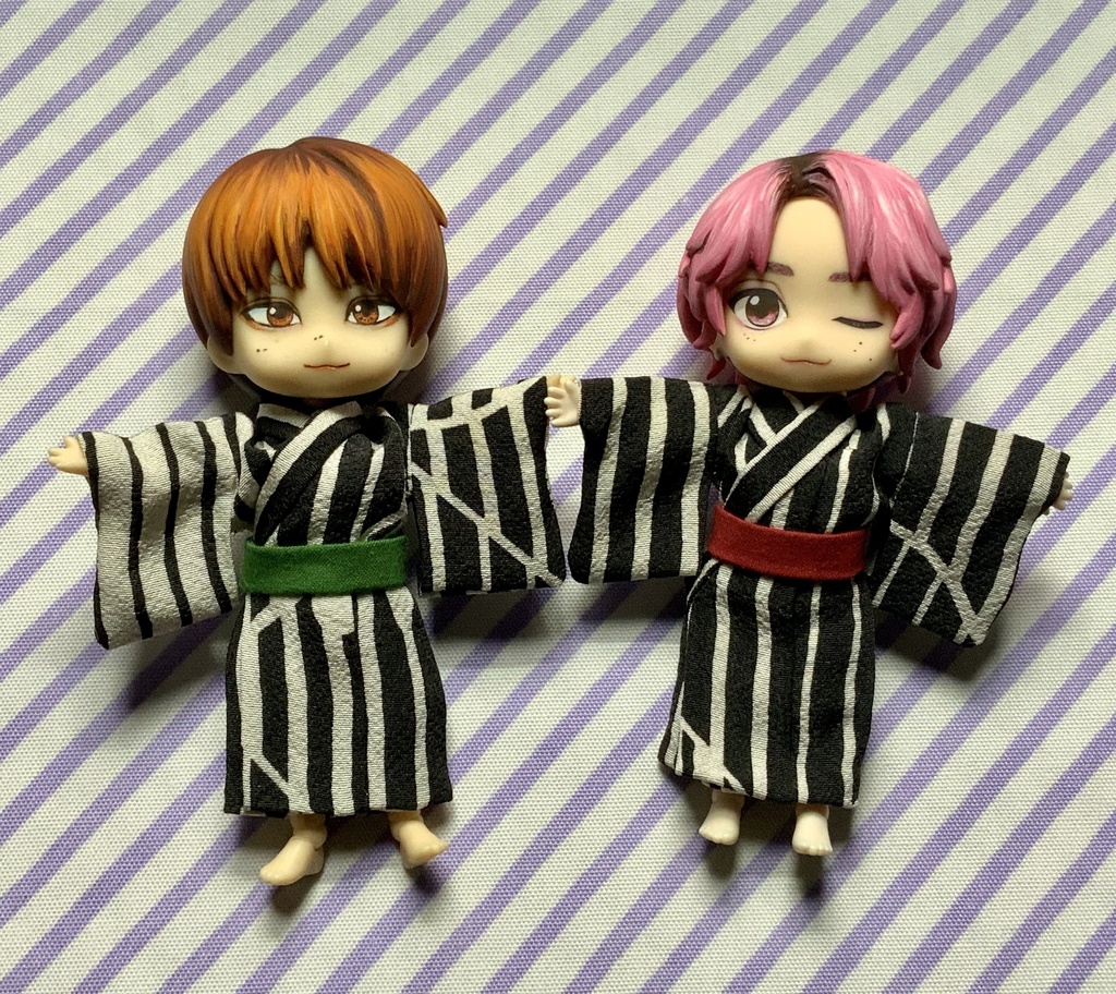 【値下げ】どーる用ハンドメイド 浴衣 帯 B-2