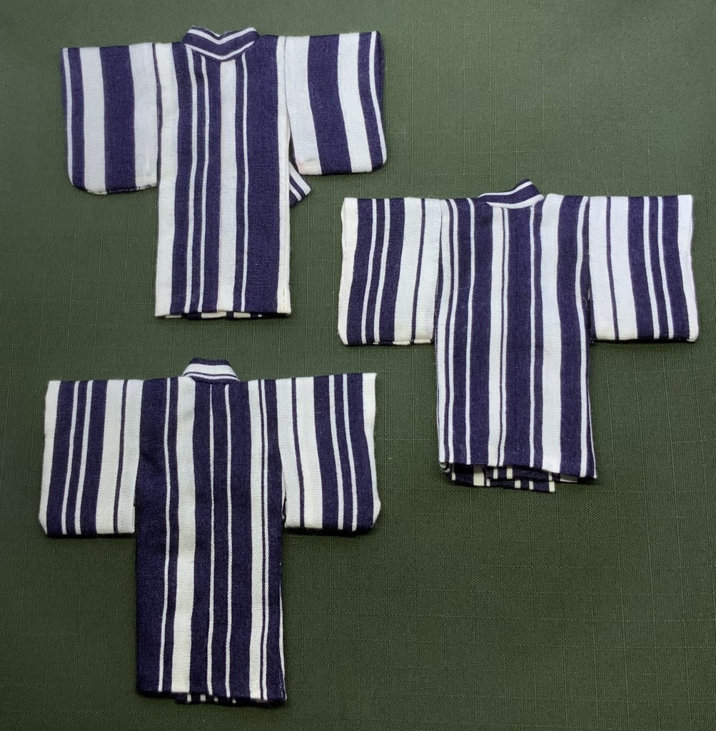 【値下げ】どーる用 ハンドメイド 浴衣 帯 温泉風ゆかた