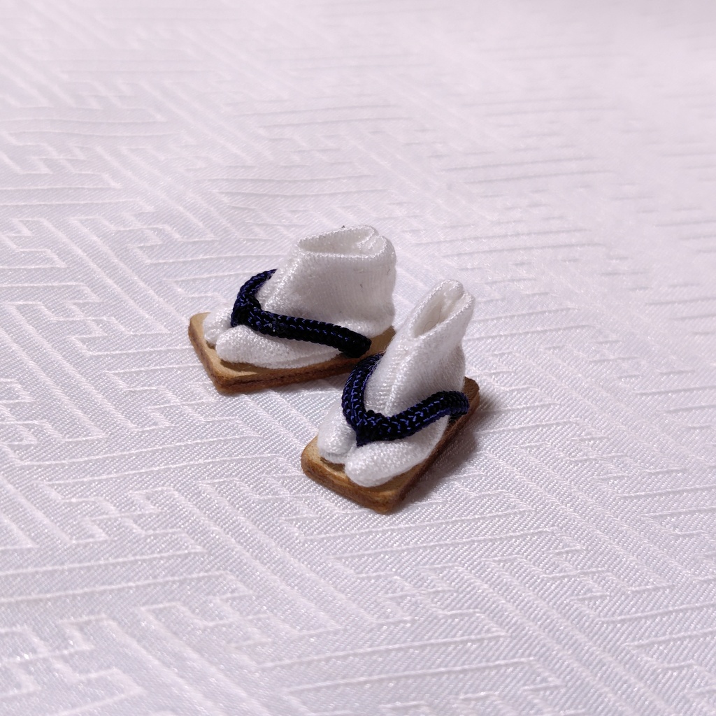 どーる用　ハンドメイド　足袋　雪駄　草履　下駄　鼻緒3種　Sサイズ