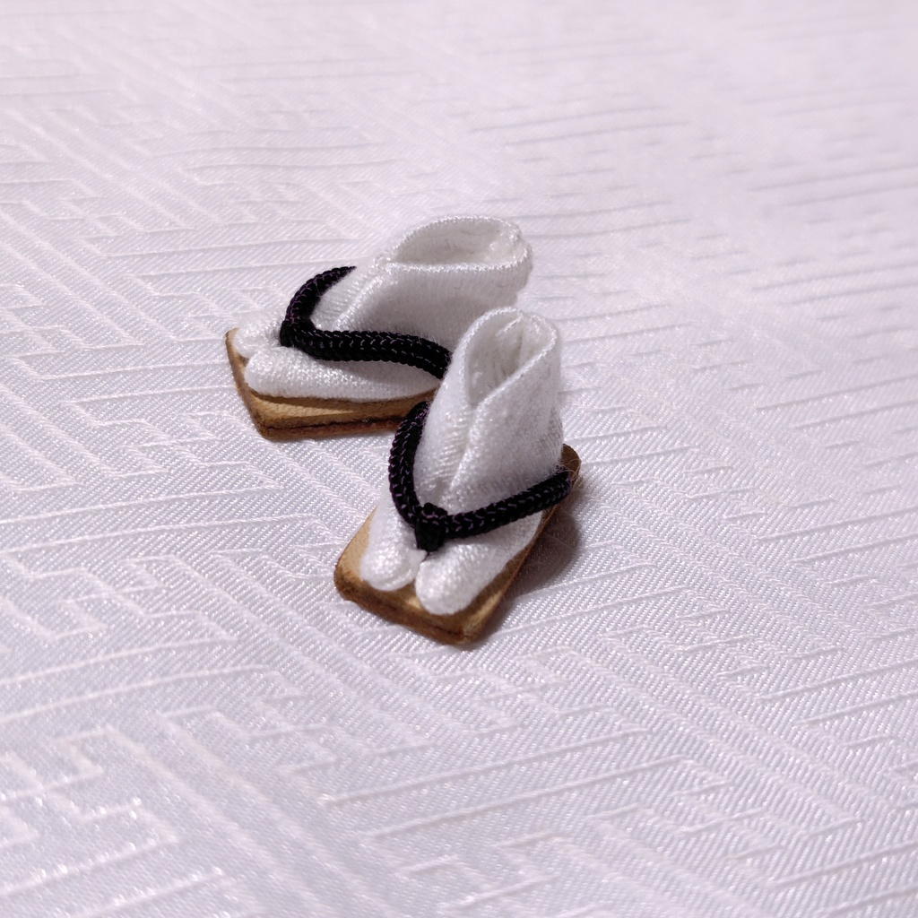 どーる用　ハンドメイド　足袋　雪駄　草履　下駄　鼻緒3種　Sサイズ
