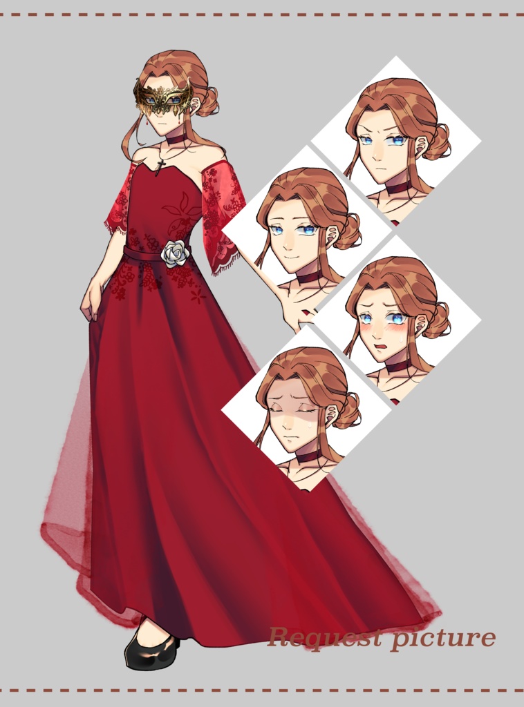 TRPG・ゲーム立ち絵制作