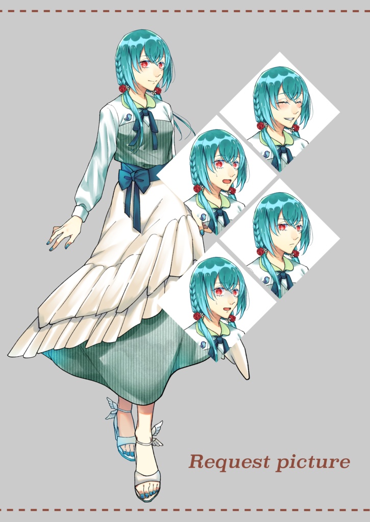 TRPG・ゲーム立ち絵制作