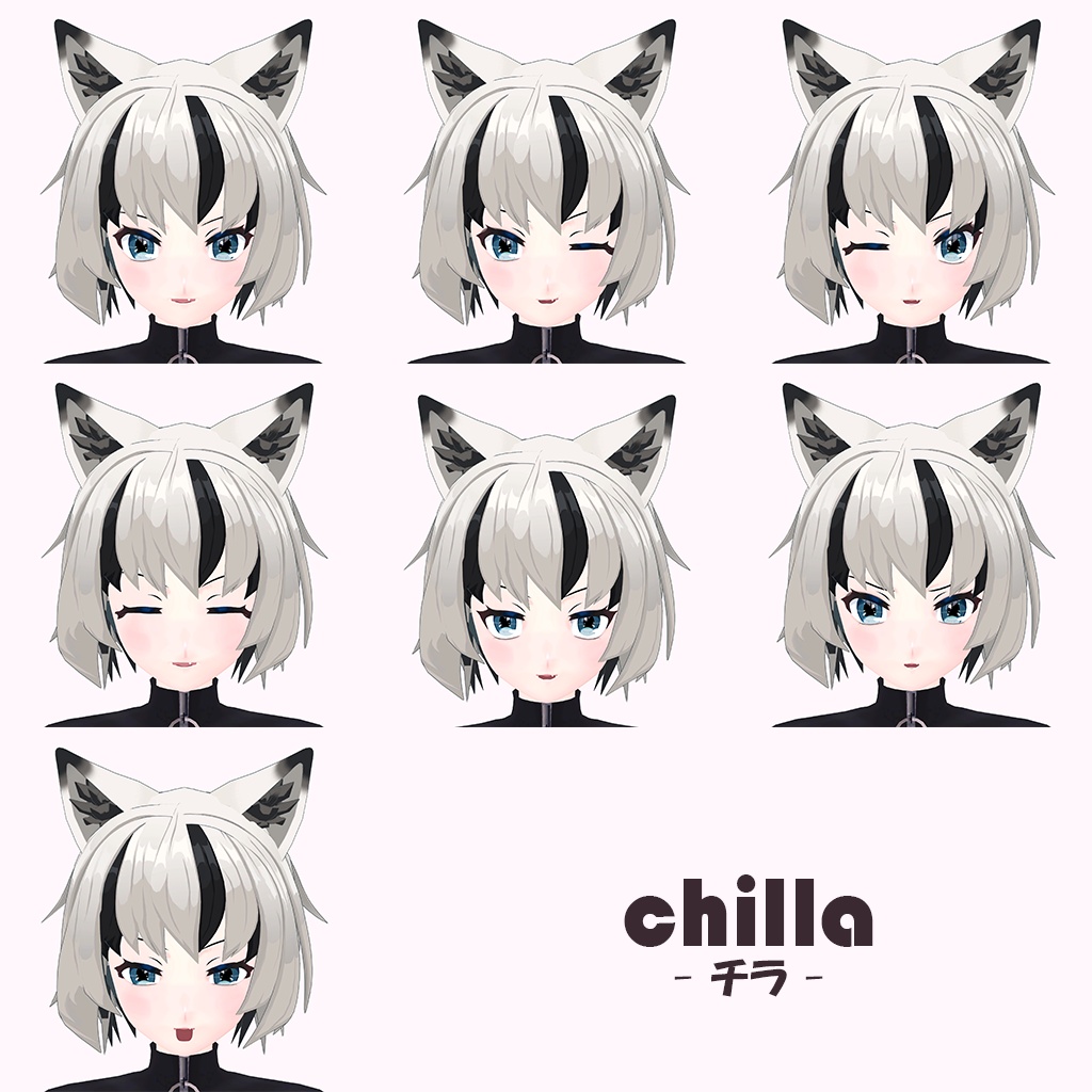 セール!! オリジナル3Dモデル 【chilla -チラ-】
