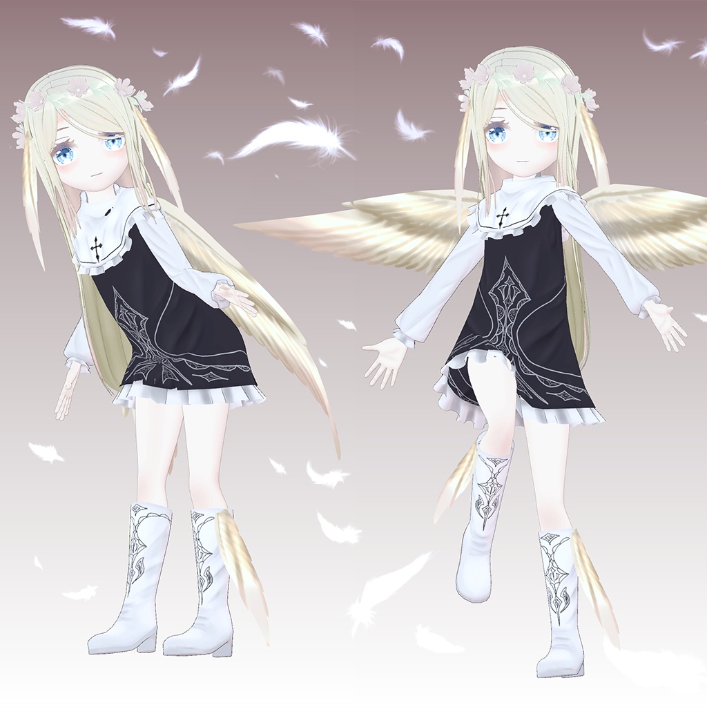 オリジナル3Dモデル 【てんち -tenchi-】