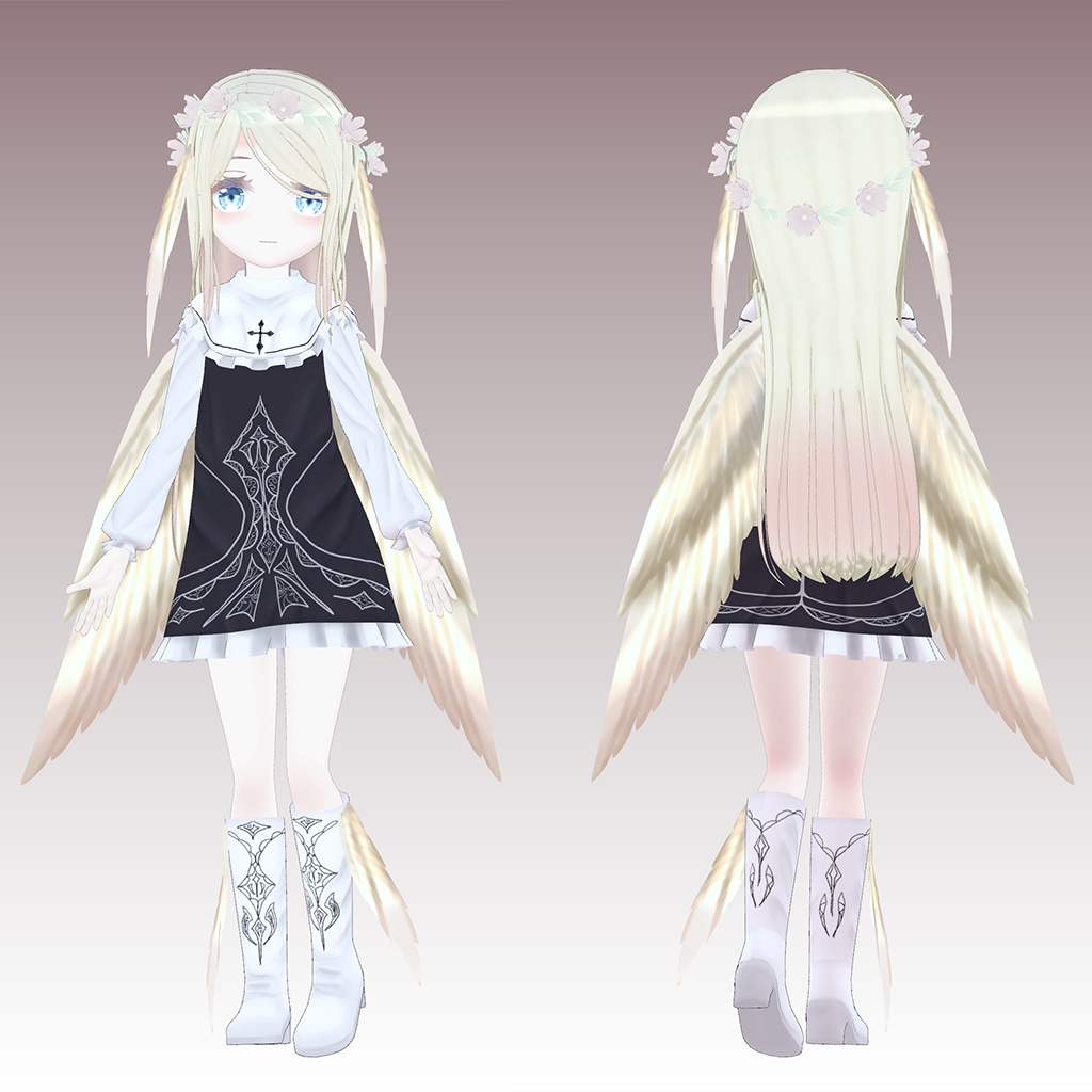 オリジナル3Dモデル 【てんち -tenchi-】