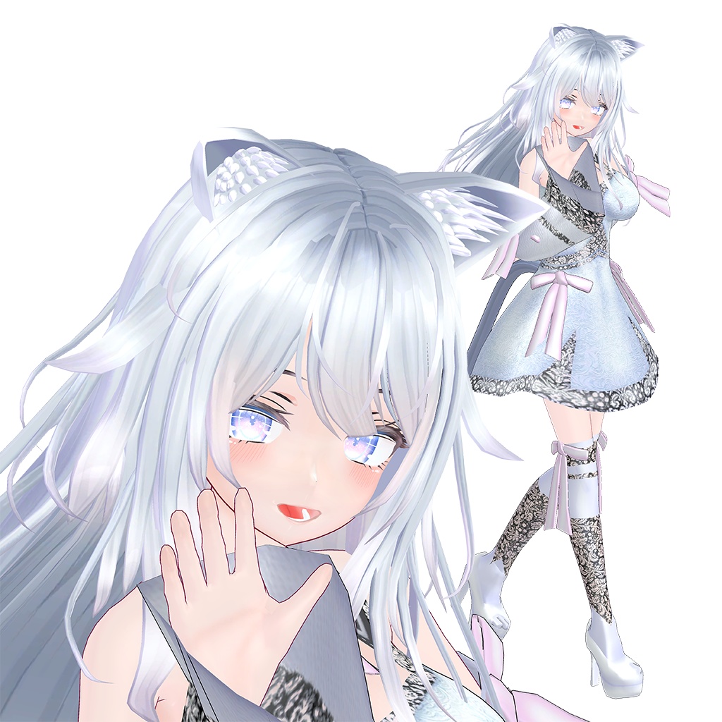 セール!! オリジナル3Dモデル 【千月渚 -chilna-】