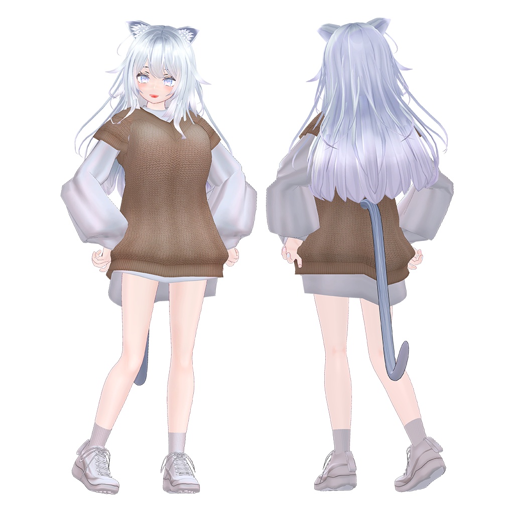 セール!! オリジナル3Dモデル 【千月渚 -chilna-】