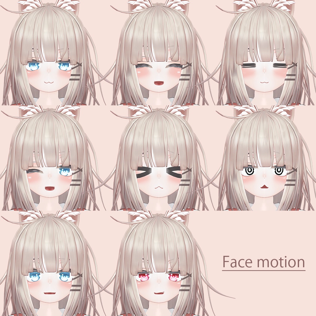 オリジナル3Dモデル 【LuLuchi -ルルチ-】 ver2.2