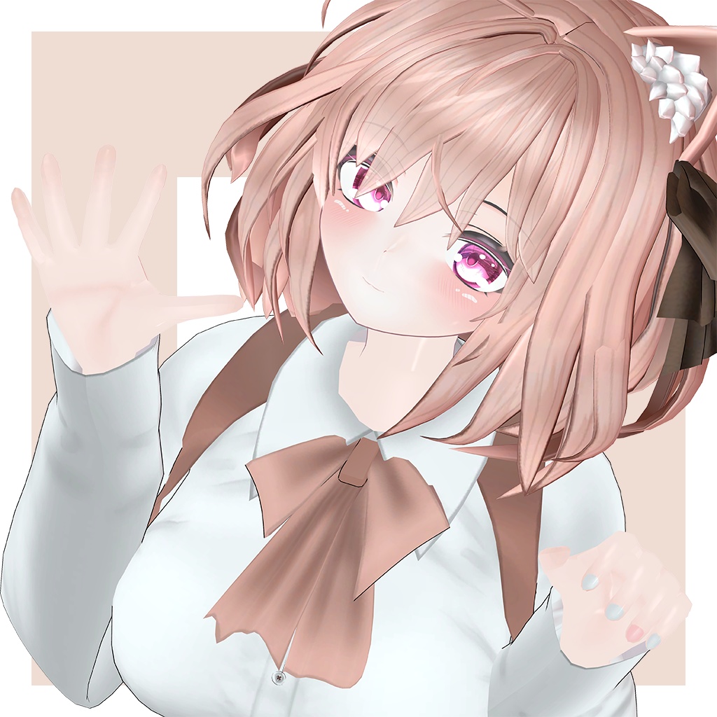 オリジナル3Dモデル 【瑠琉華 -ruruka-】洋服2着