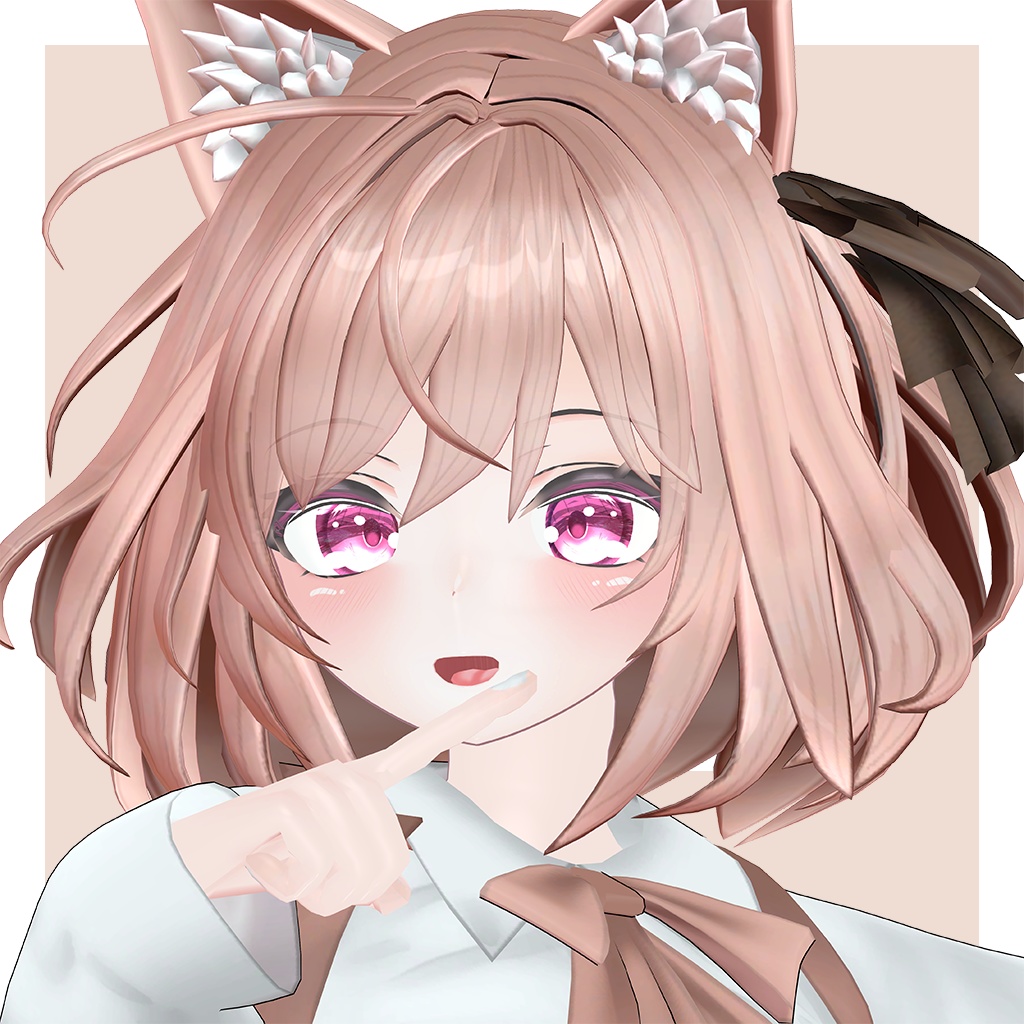 オリジナル3Dモデル 【瑠琉華 -ruruka-】洋服2着