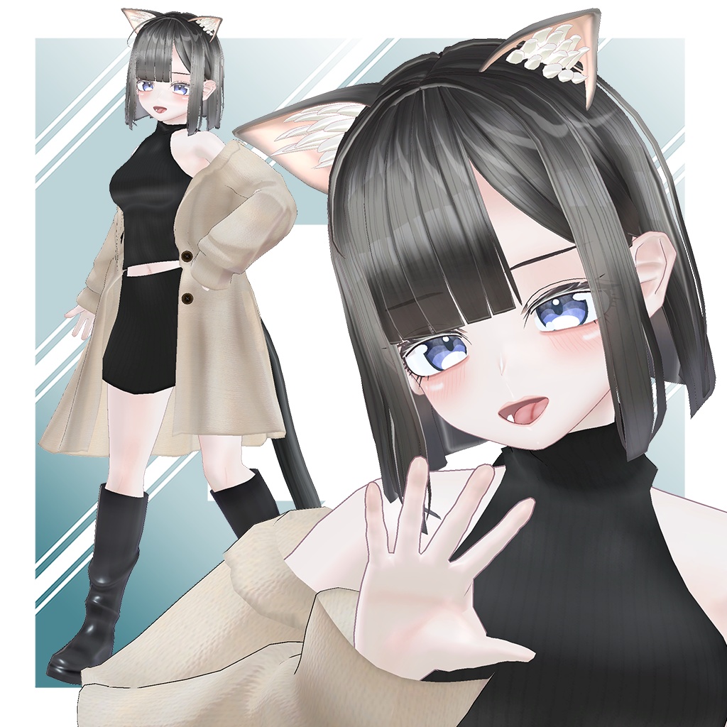 オリジナル3Dモデル 【シェルナ -shellna-】