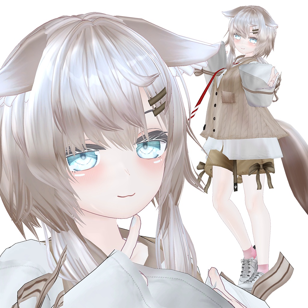 オリジナル3Dモデル 【ナルル -naruru-】