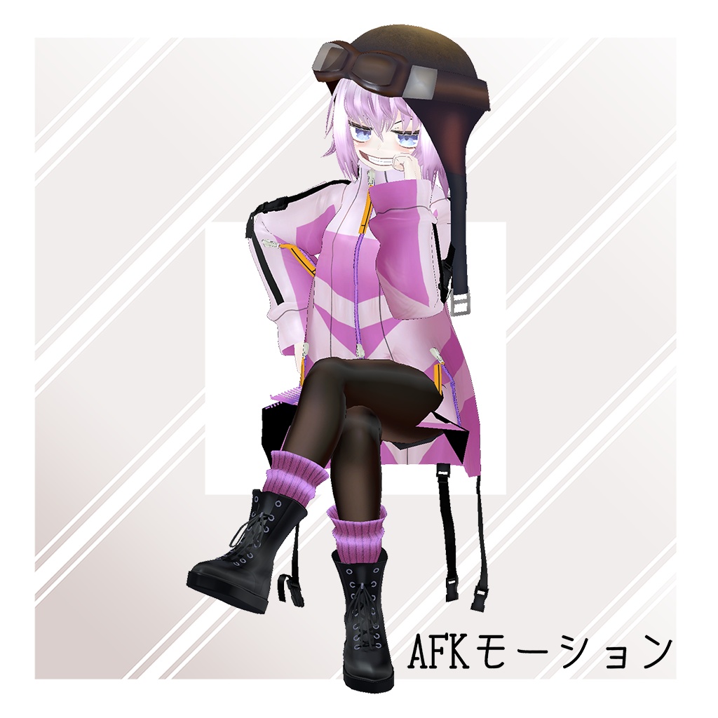 オリジナル3Dモデル 【ナチル -nachill-】