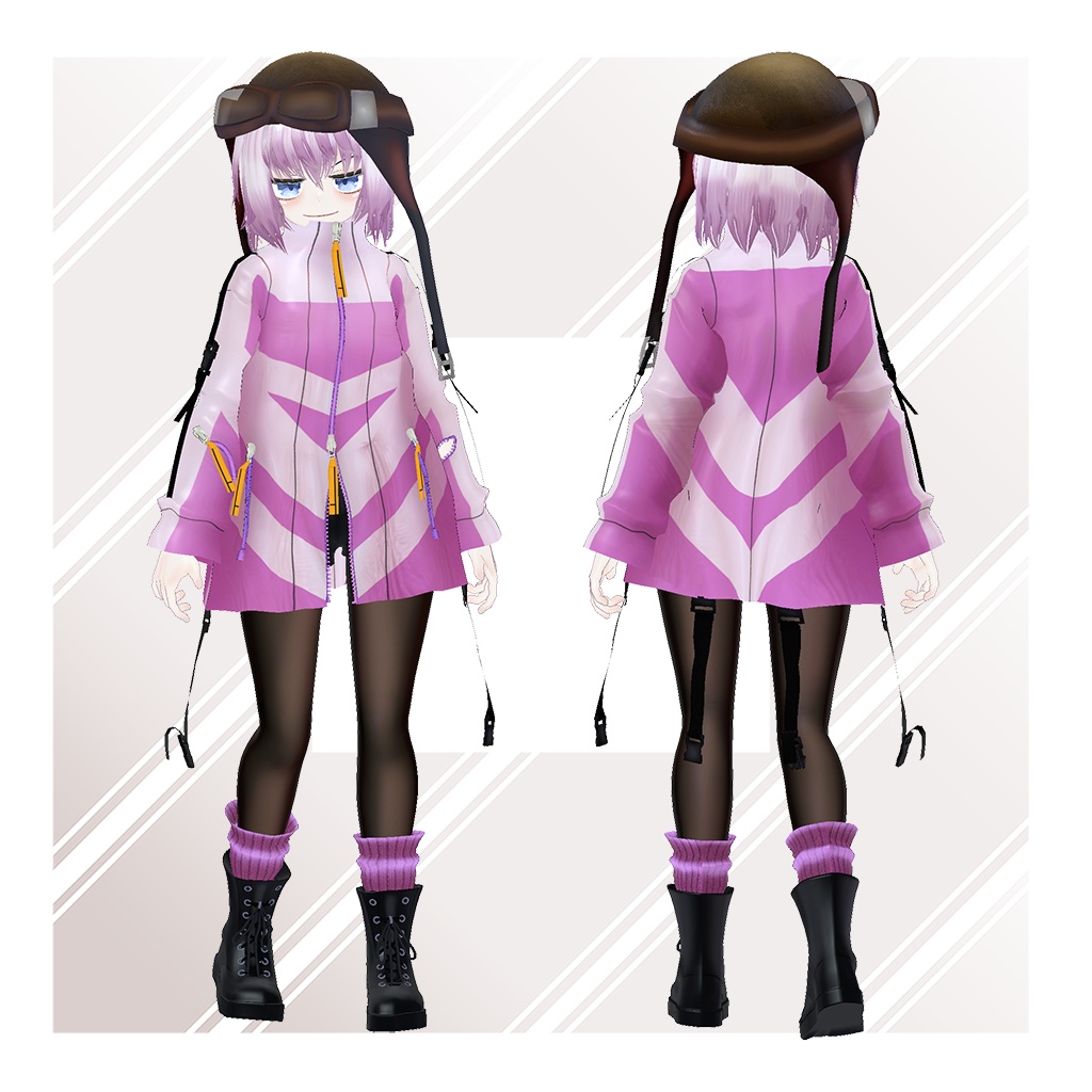 オリジナル3Dモデル 【ナチル -nachill-】