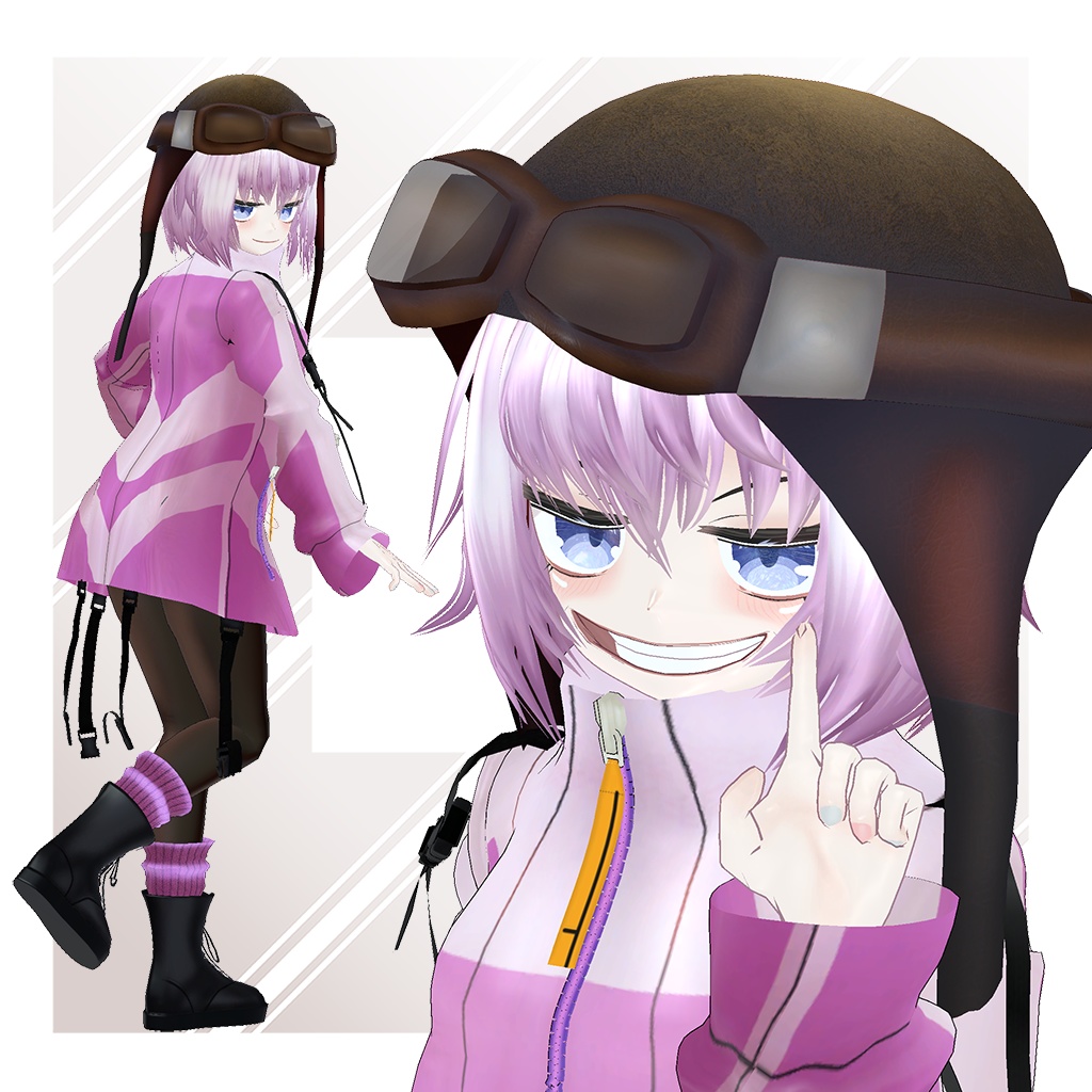 オリジナル3Dモデル 【ナチル -nachill-】