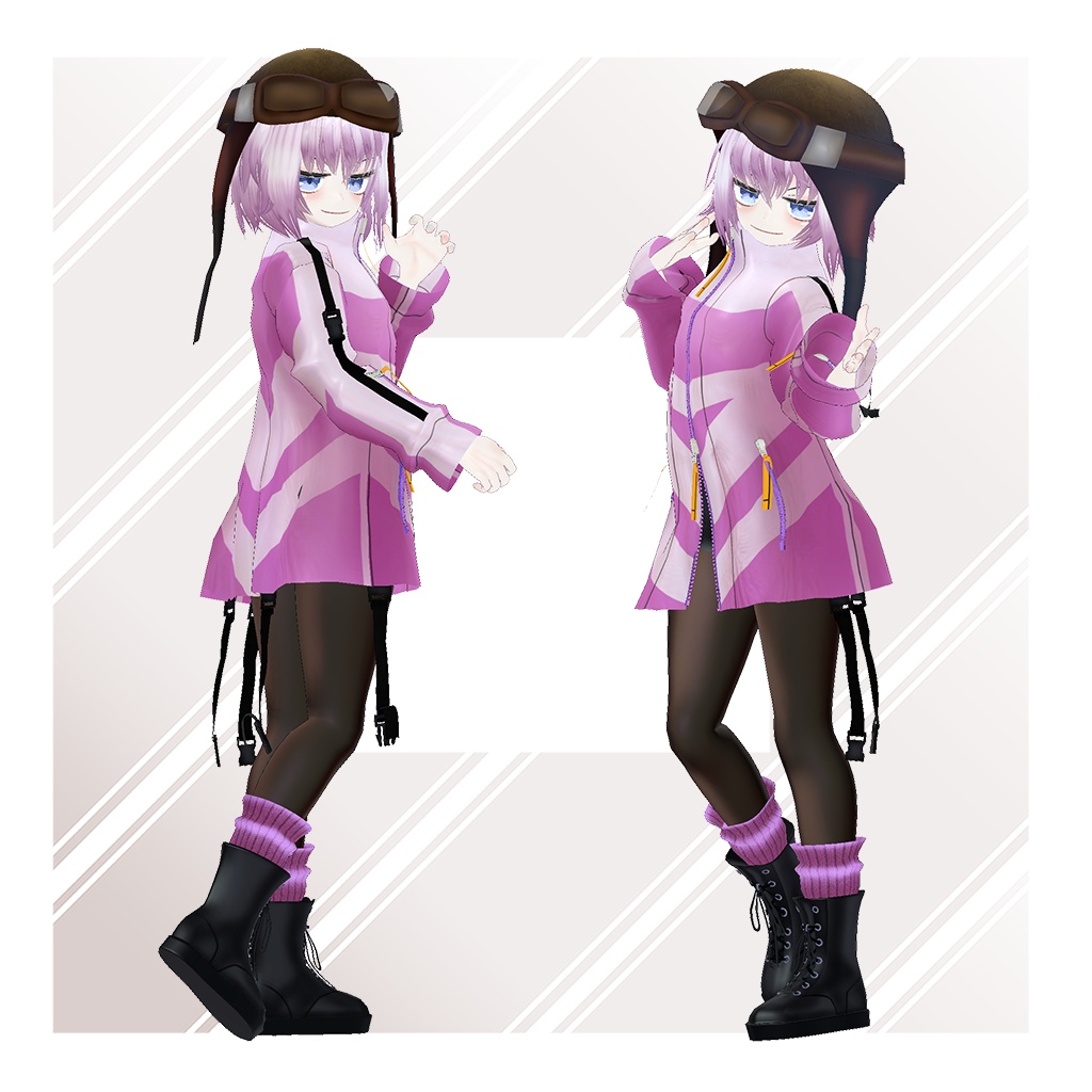 オリジナル3Dモデル 【ナチル -nachill-】