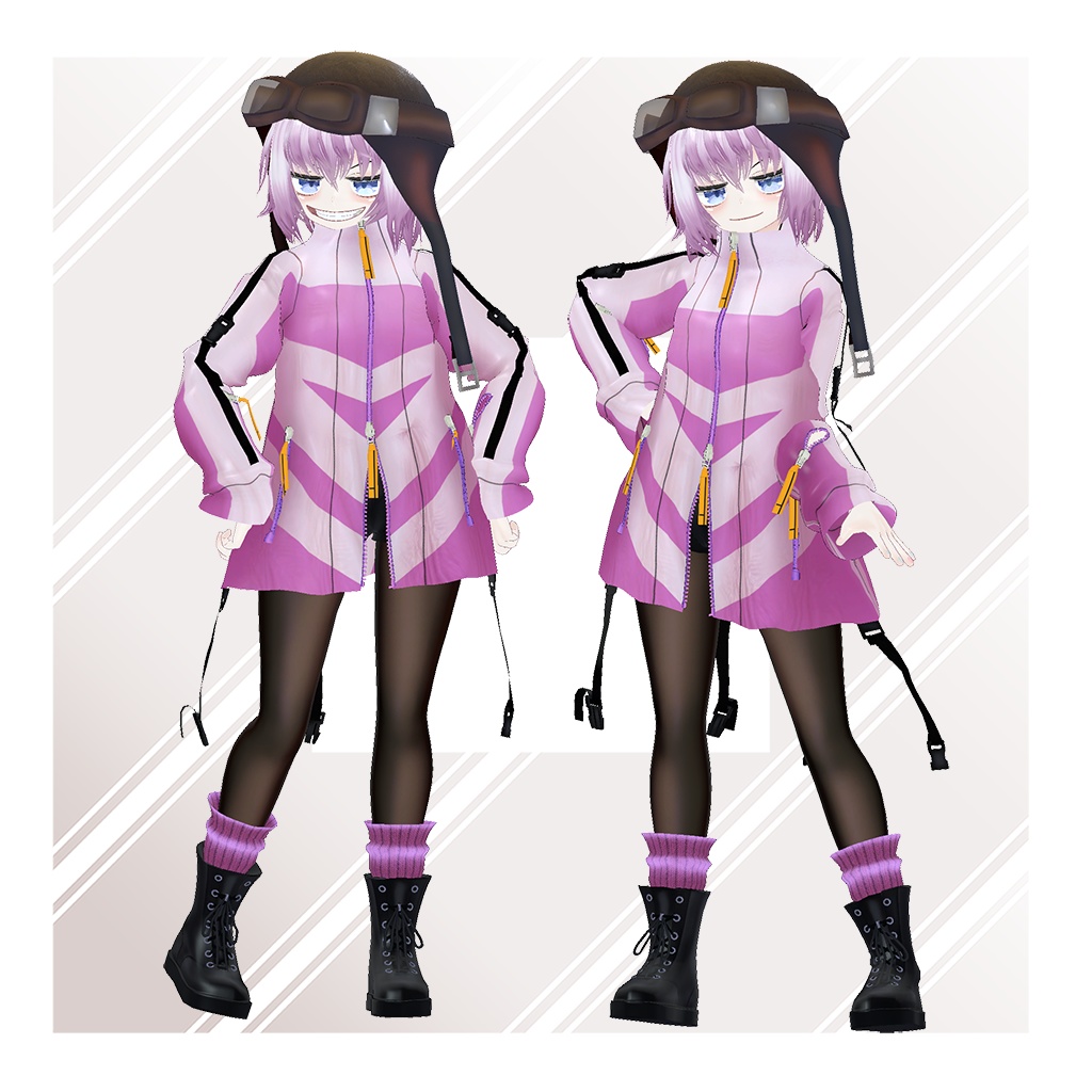 オリジナル3Dモデル 【ナチル -nachill-】