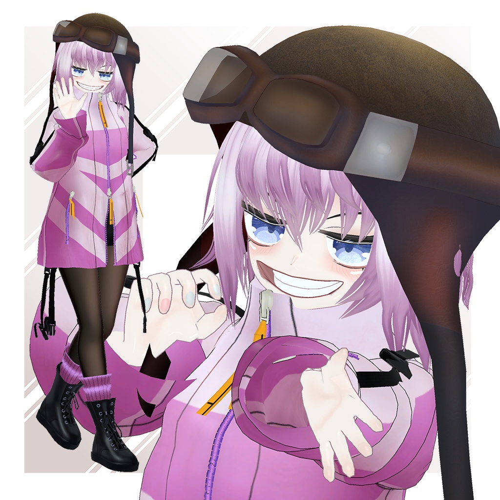 オリジナル3Dモデル 【ナチル -nachill-】