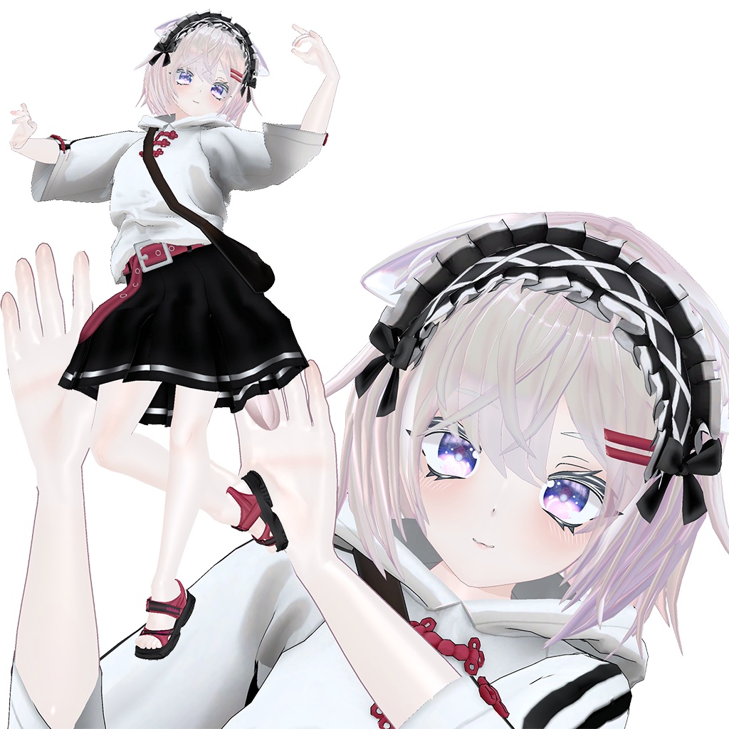 オリジナル3Dモデル 【Runa -ルナ-】