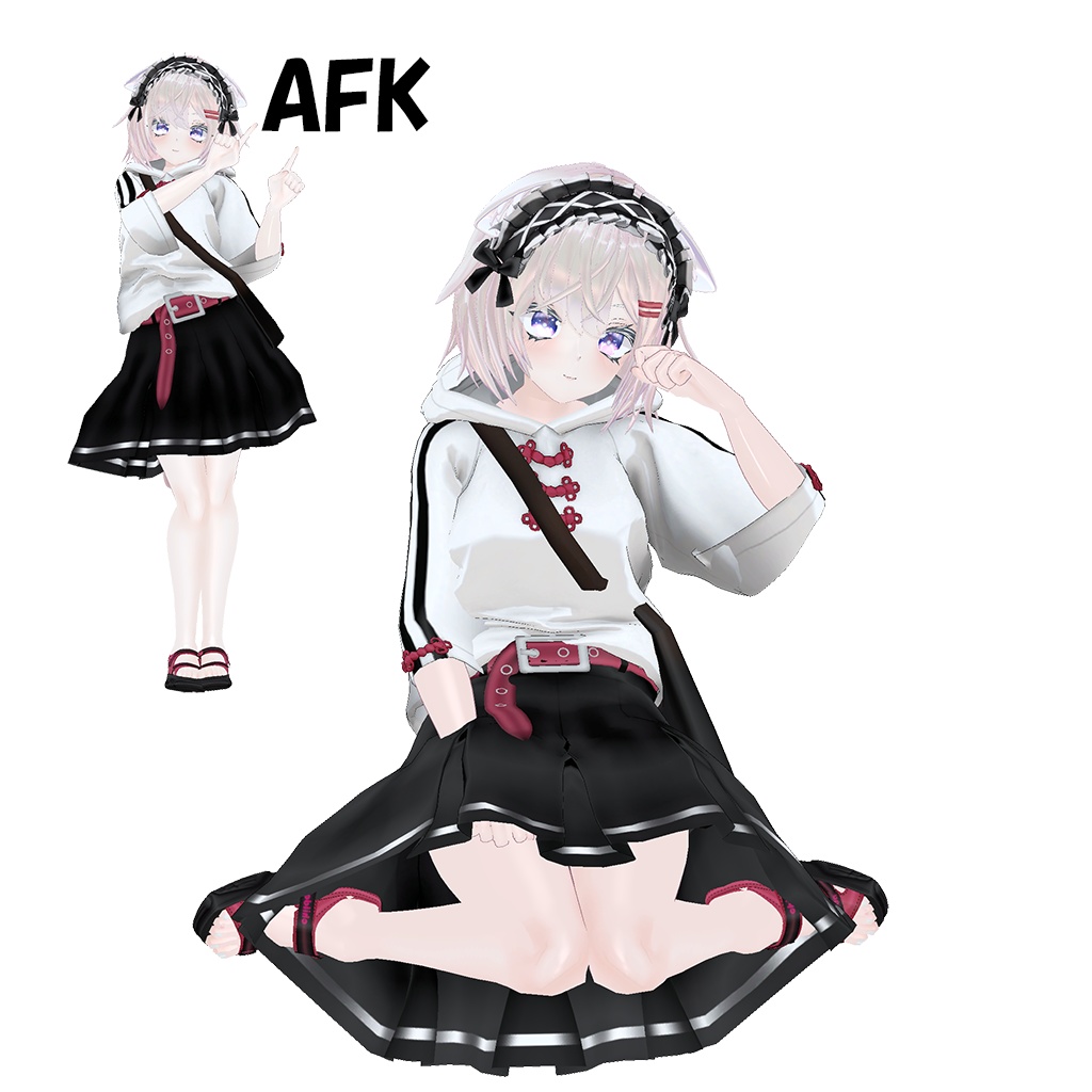 オリジナル3Dモデル 【Runa -ルナ-】