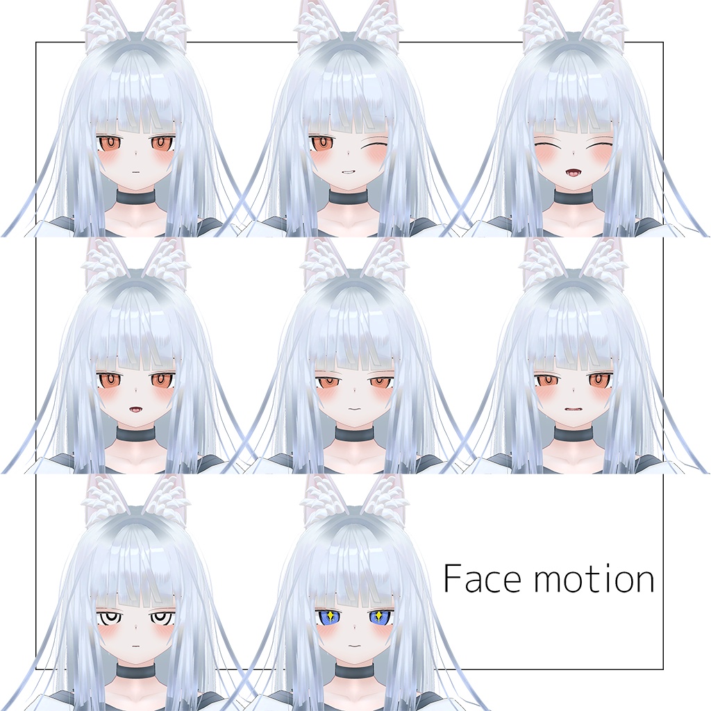 オリジナル3Dモデル 【シャリナ -sharina-】