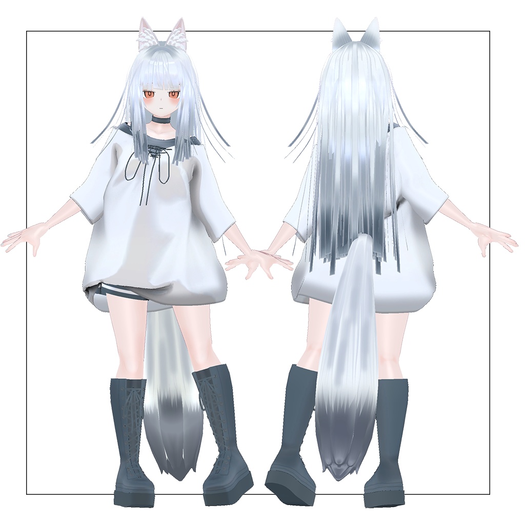 オリジナル3Dモデル 【シャリナ -sharina-】