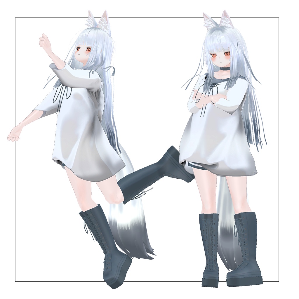 オリジナル3Dモデル 【シャリナ -sharina-】