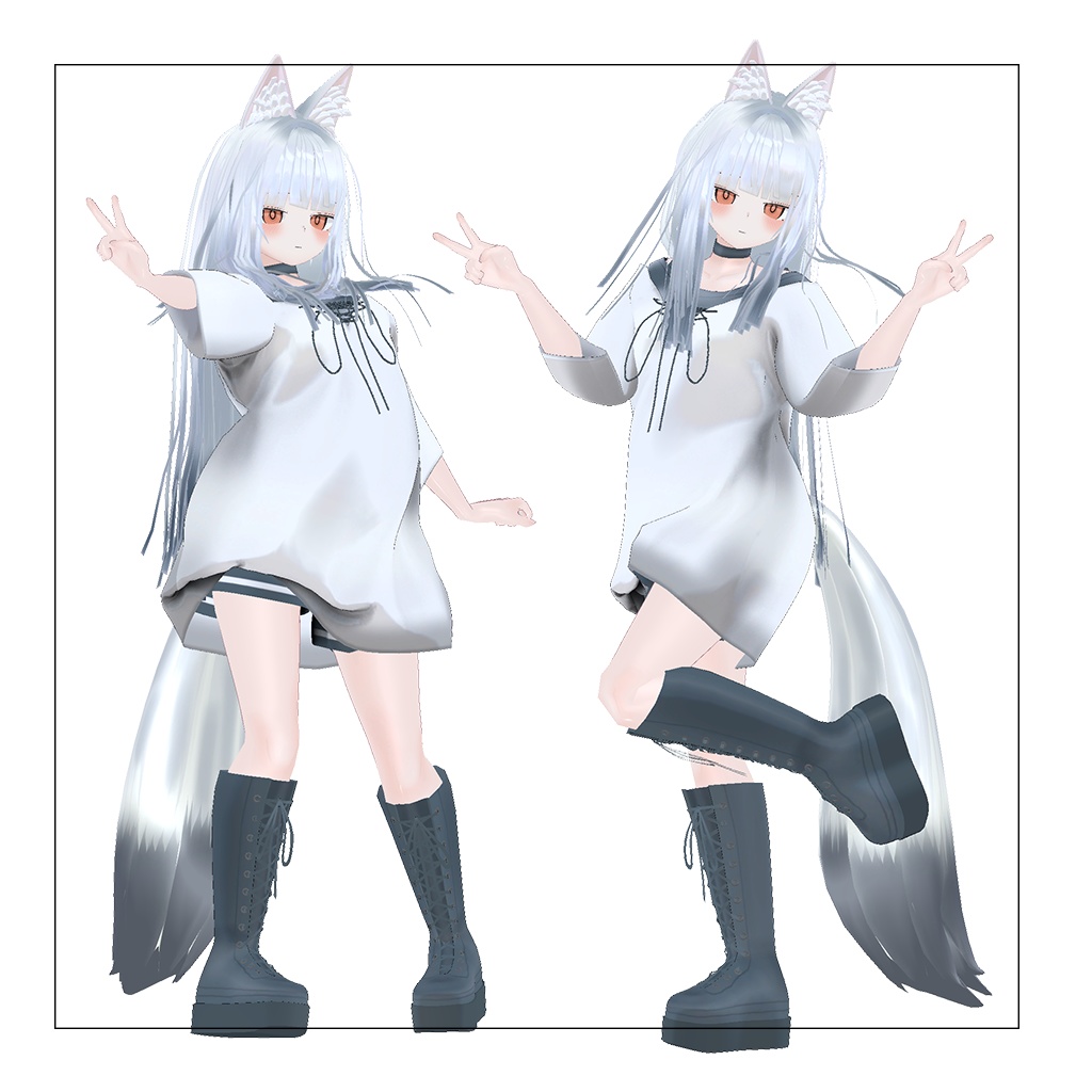 オリジナル3Dモデル 【シャリナ -sharina-】