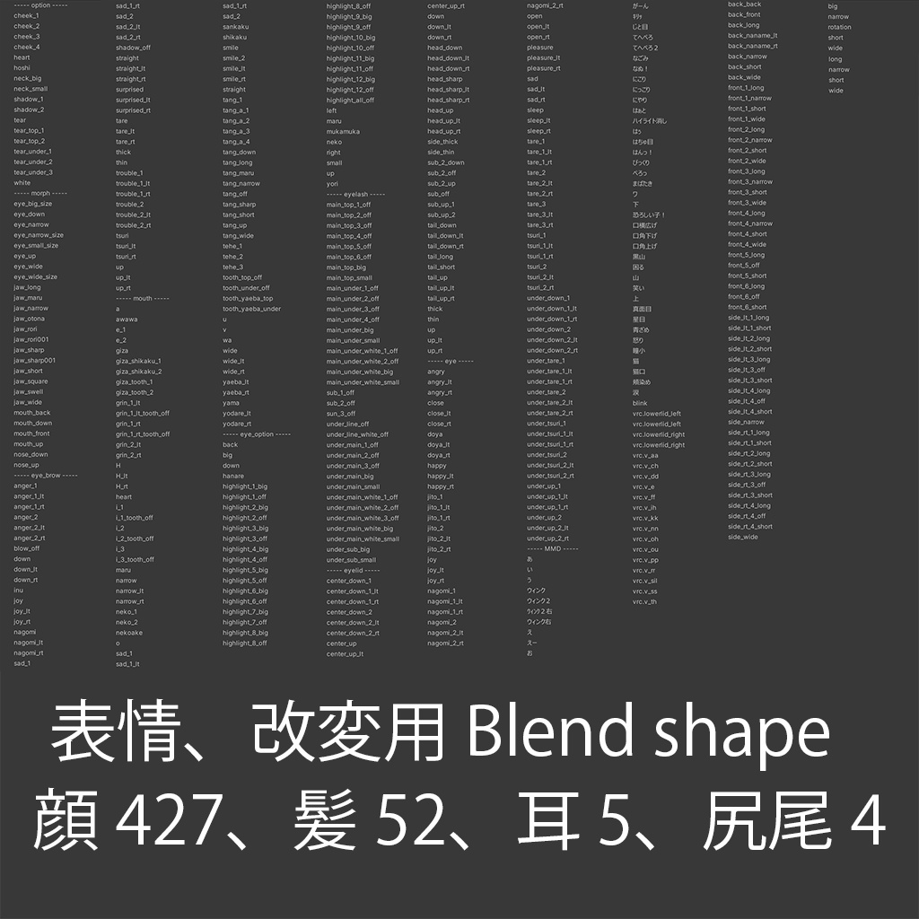 オリジナル3Dモデル 【ナルナ -naruna-】