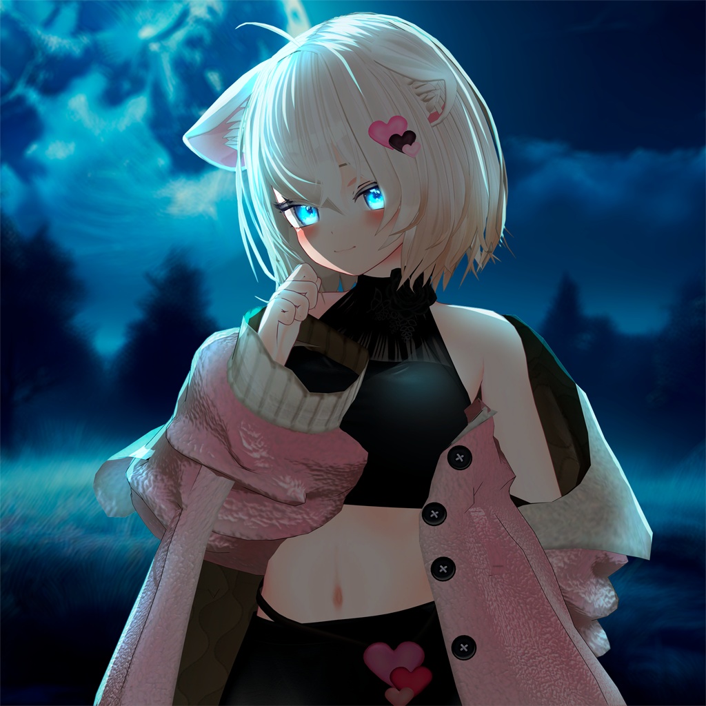 オリジナル3Dモデル 【レイア -reia-】