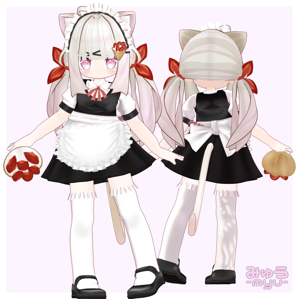 オリジナル3Dモデル 【みゅう -myu-】