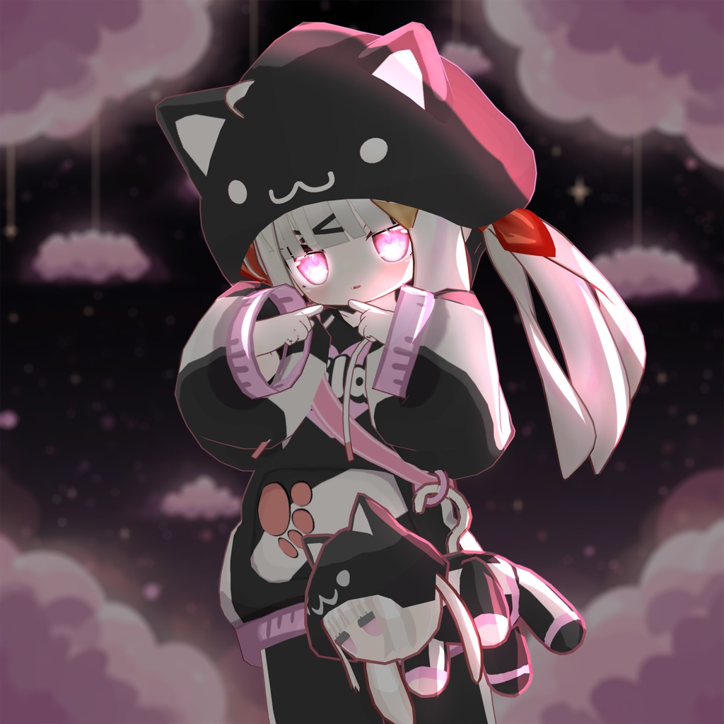 オリジナル3Dモデル 【みゅう -myu-】