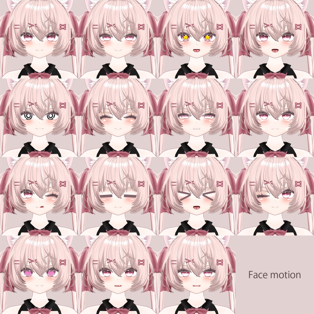 オリジナル3Dモデル 【ミルア -mirua-】