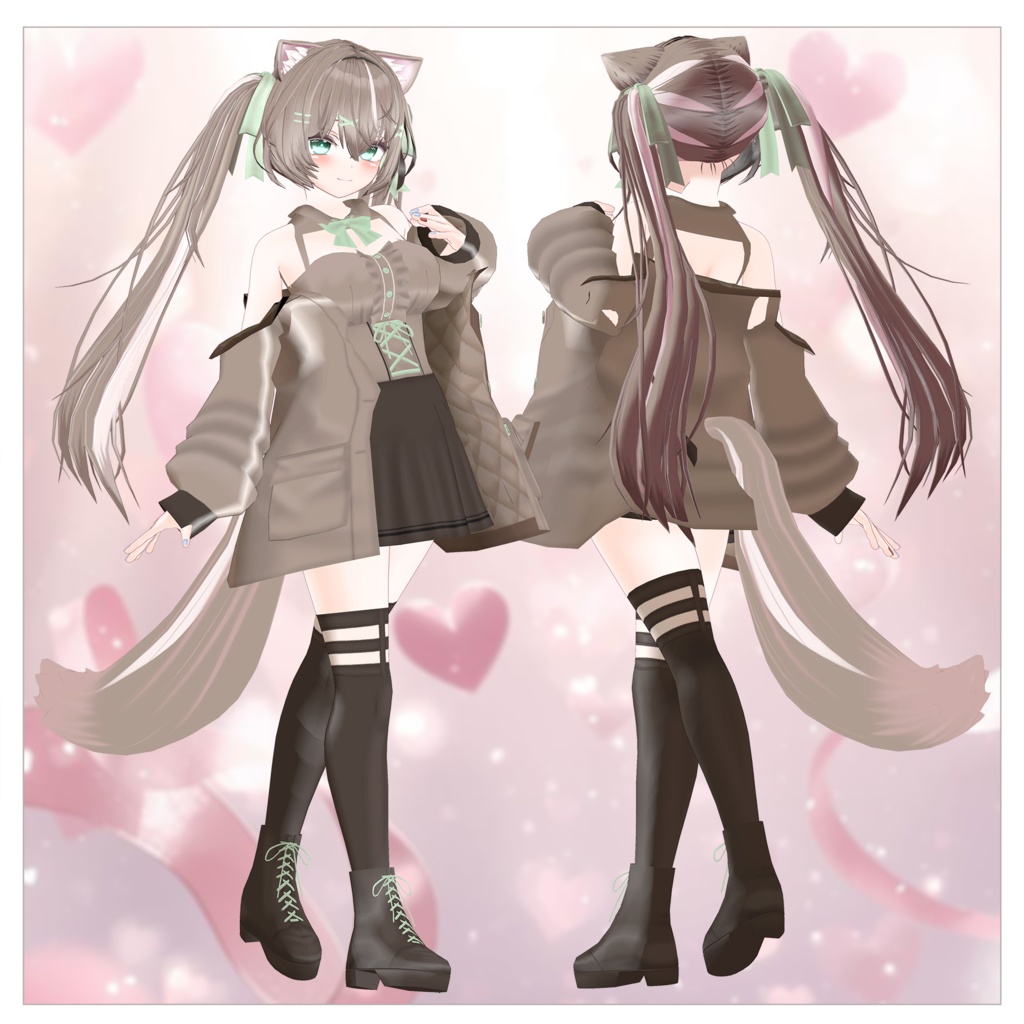 オリジナル3Dモデル 【ミルア -mirua-】