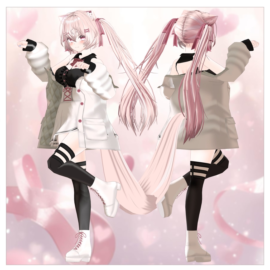 オリジナル3Dモデル 【ミルア -mirua-】