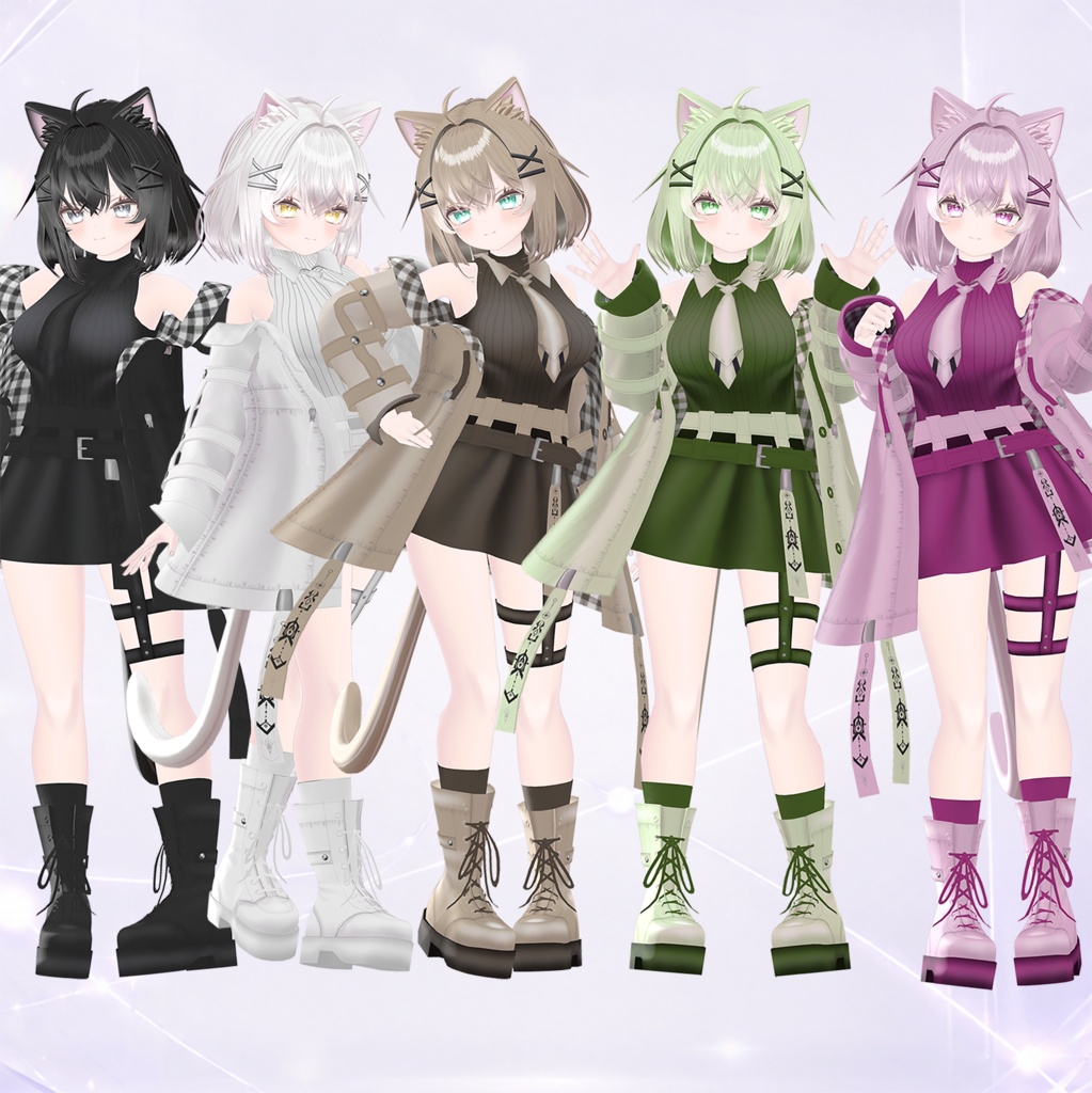 オリジナル3Dモデル 【Felia -フェリア-】