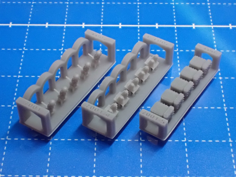 7001 1/700スケール Mk-15 ファランクス CIWS Block0 5基セット