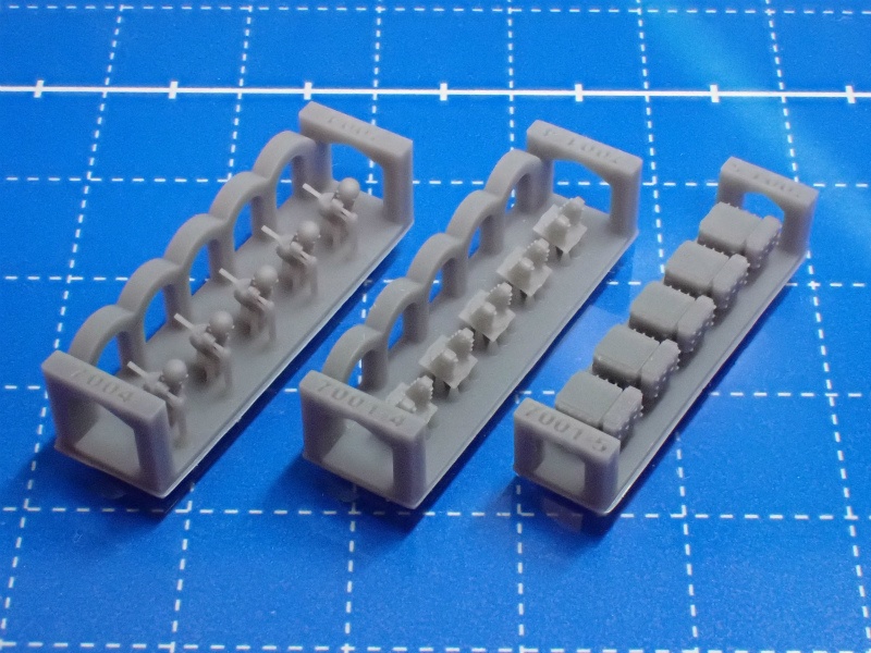 7004  1/700スケール Mk-15 ファランクス CIWS Block1B 5基セット