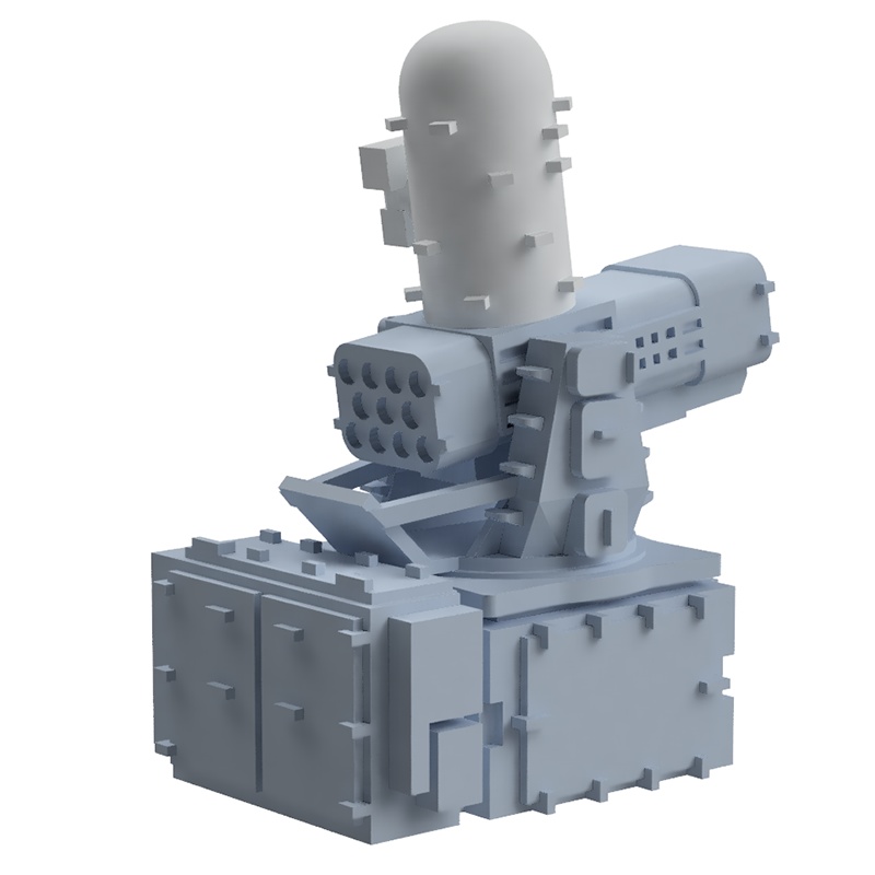 7005 1/700スケール Mk-15 Mod.31 SeaRAM シーラム 5基セット