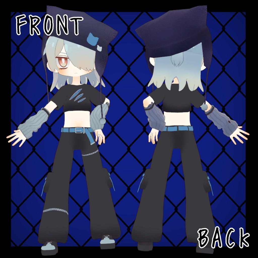 オリジナル3Dモデル『仄-Hono-』