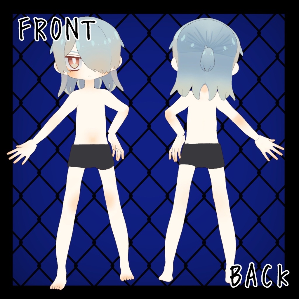 オリジナル3Dモデル『仄-Hono-』