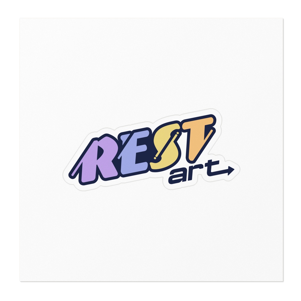 RESTart ロゴステッカー