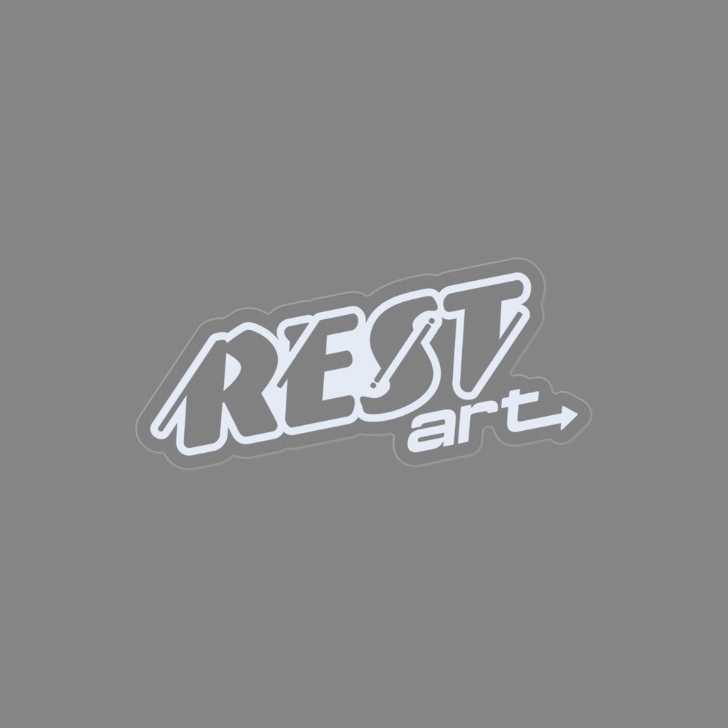 RESTart ロゴステッカー