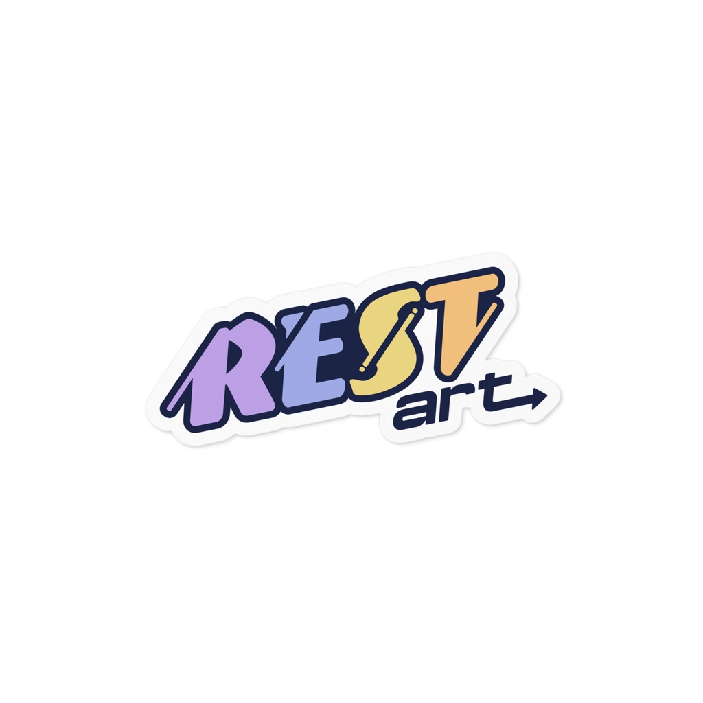 RESTart ロゴステッカー