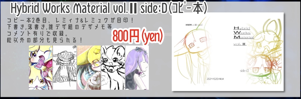 HWM vol.2 side:D(ｺﾋﾟｰ本)