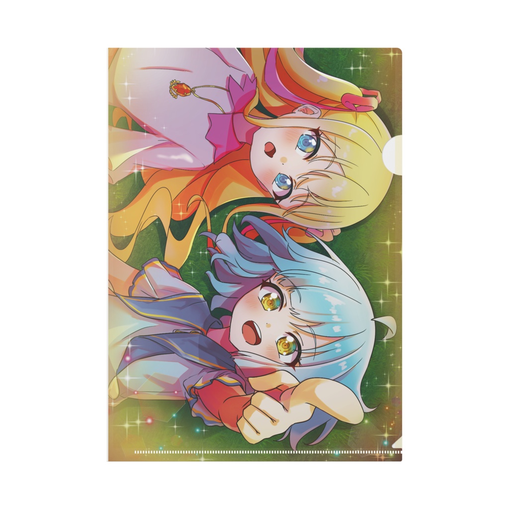 双極の共鳴クリアファイル