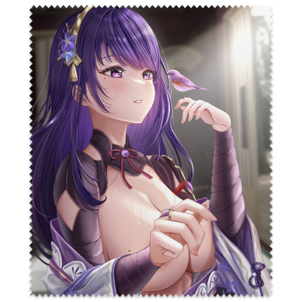 雷電将軍【メガネ拭き】