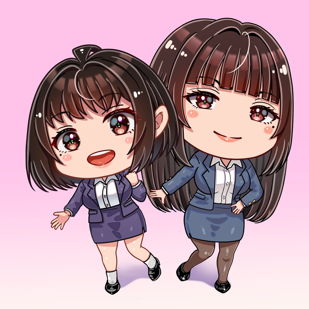 黒髪姉妹シリーズのアクリルキーホルダー全14種コンプリートセット