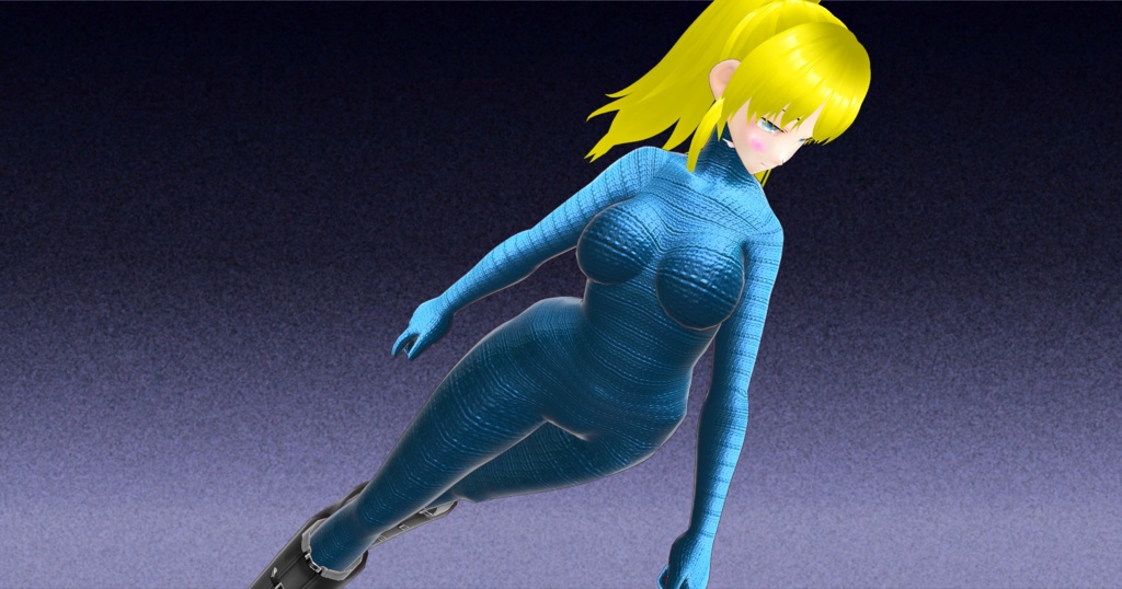 格闘アクションブルースーツ