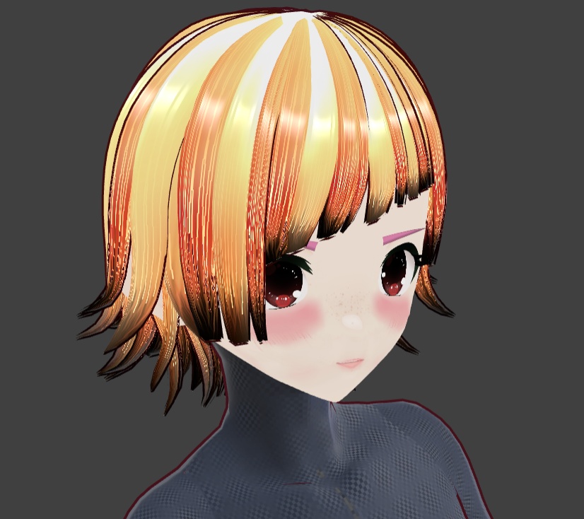 お試しヘアーテクスチャーpngファイル